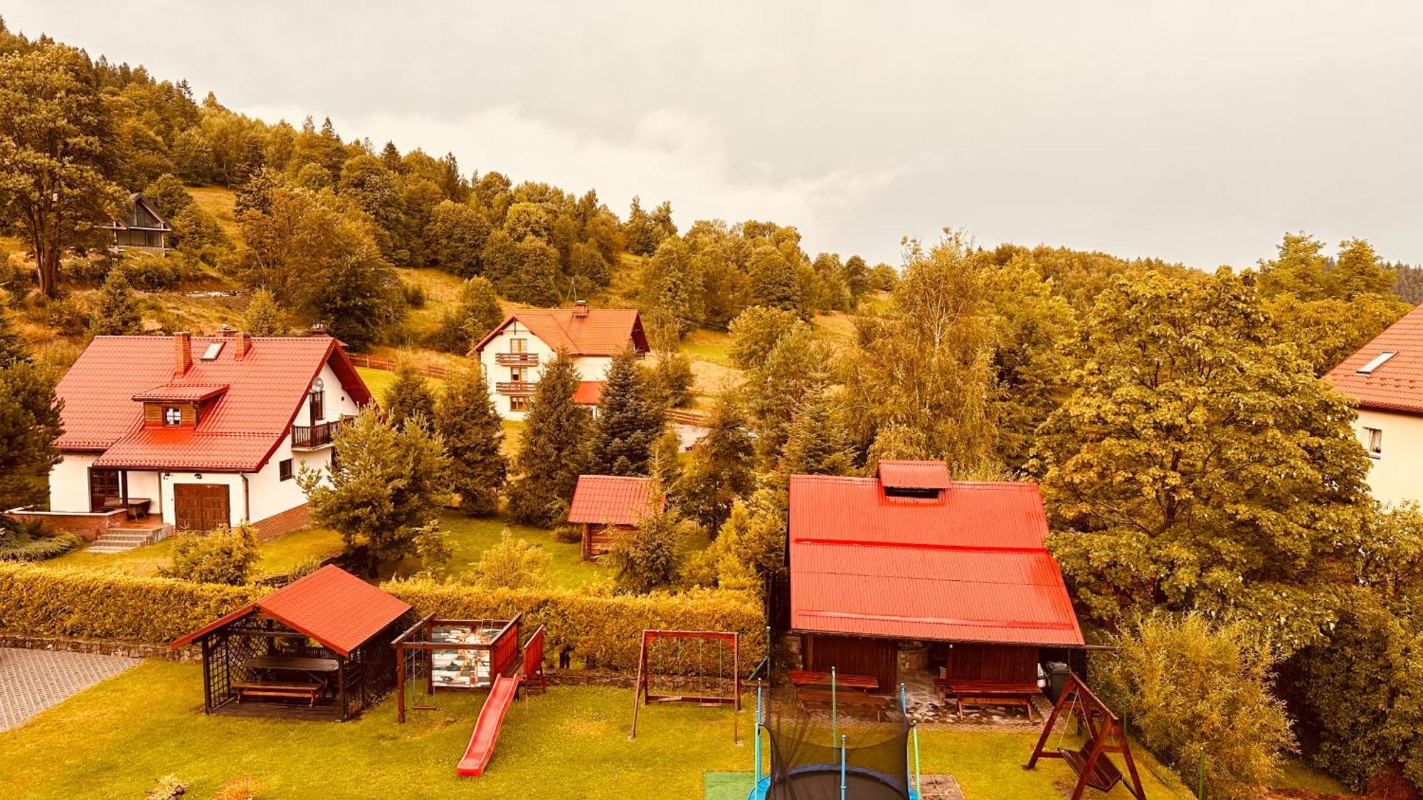 Dom Wypoczynkowy Pod Polanka Korbielów Esterno foto